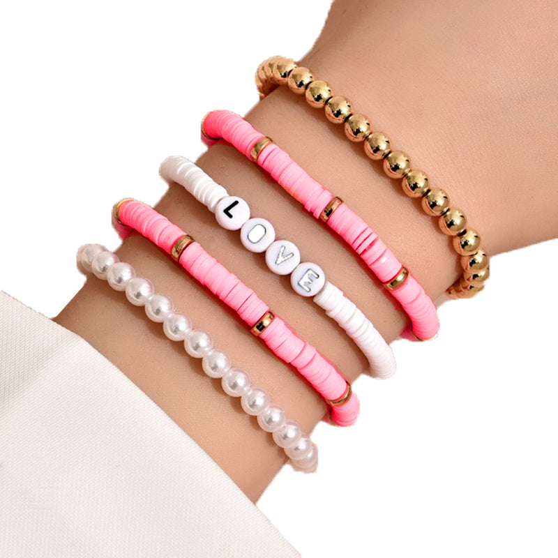Bohemian Love Colorful Retro Bracelet Set
