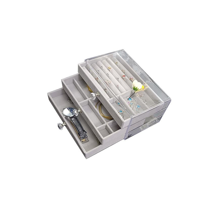 3Tier Acrylic Jewelry Organizer Box