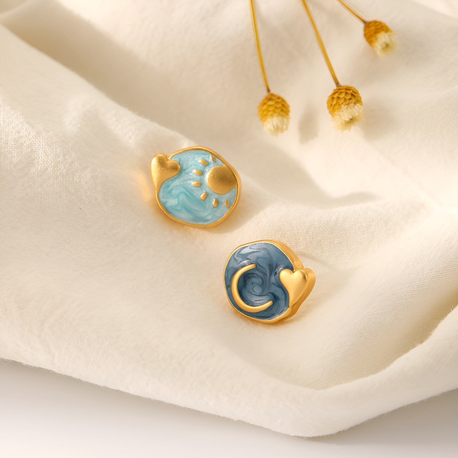 Enchanted Ocean Stud Earrings