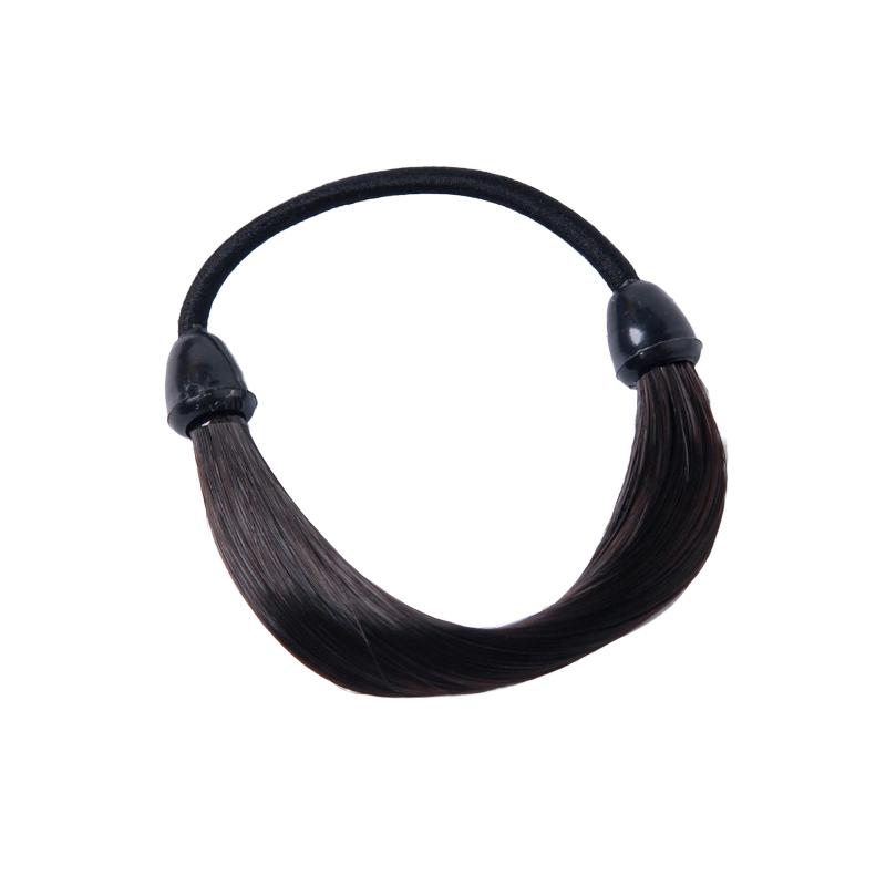 Ponytail Fake Hair Tie Embellishment Headband