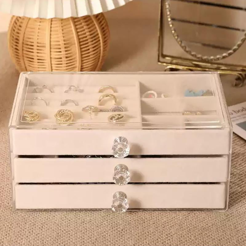 3Tier Acrylic Jewelry Organizer Box