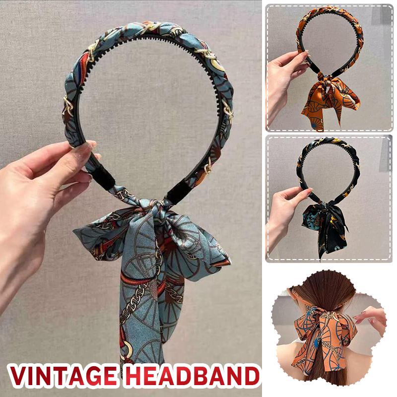 Vintage Print Headband