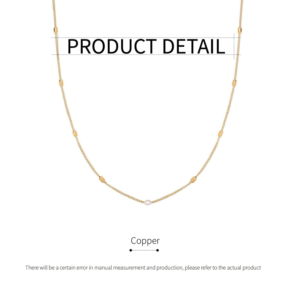 Minimalist Gold Chain Necklace