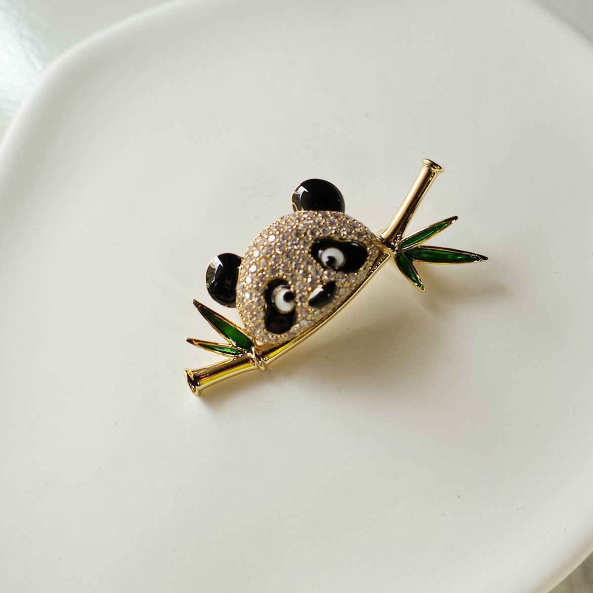 Cute Panda Brooch Pin