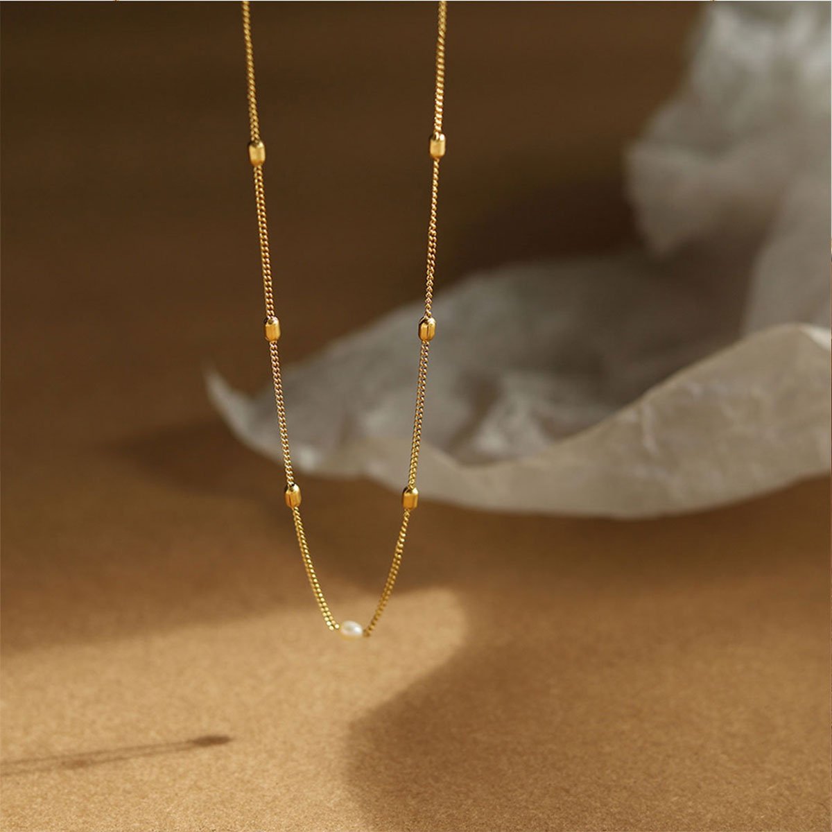 Minimalist Gold Chain Necklace