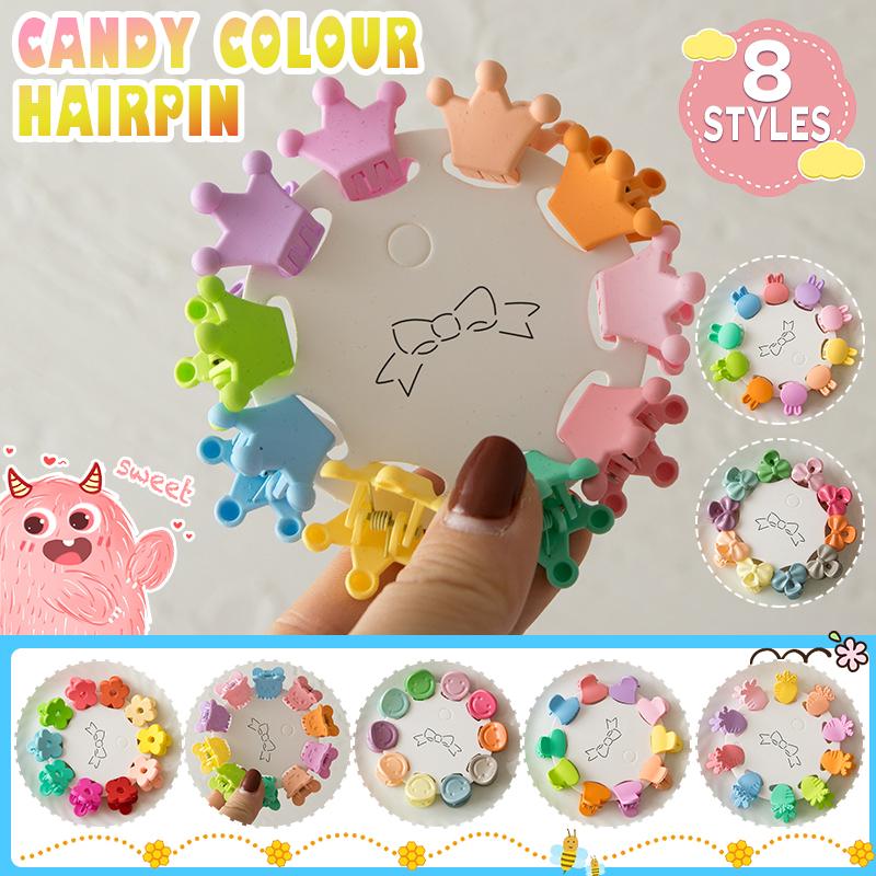 Candy-Colored Hairpin Set