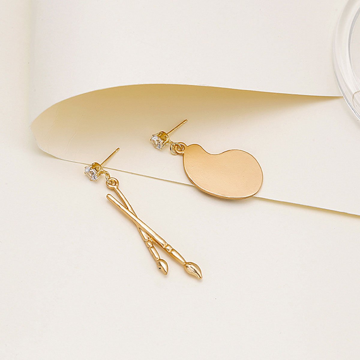 Art Palette Earrings for Artists