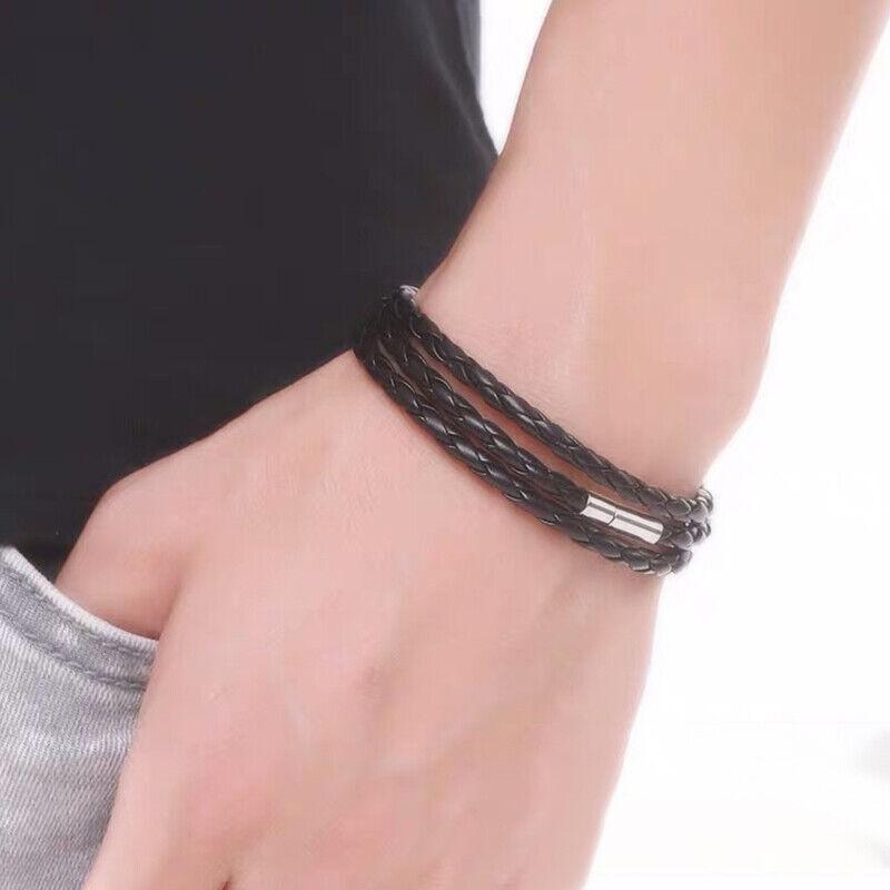 Multicolor Fashion Braided Leather Bracelet