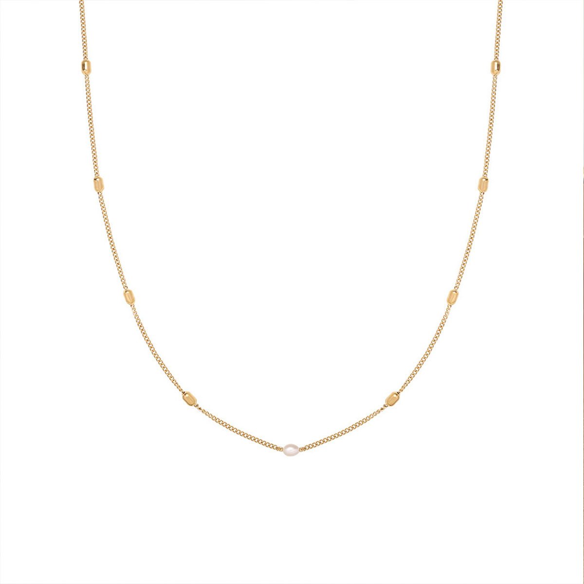 Minimalist Gold Chain Necklace