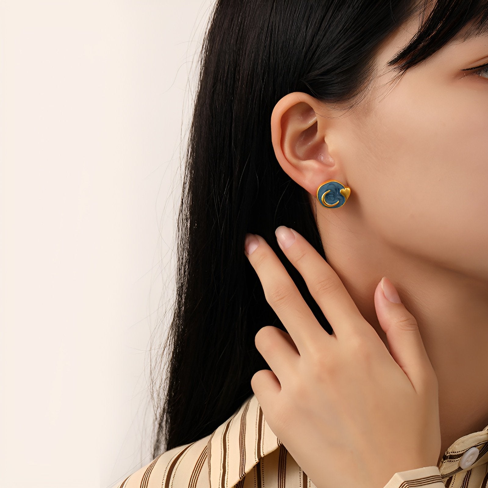Enchanted Ocean Stud Earrings