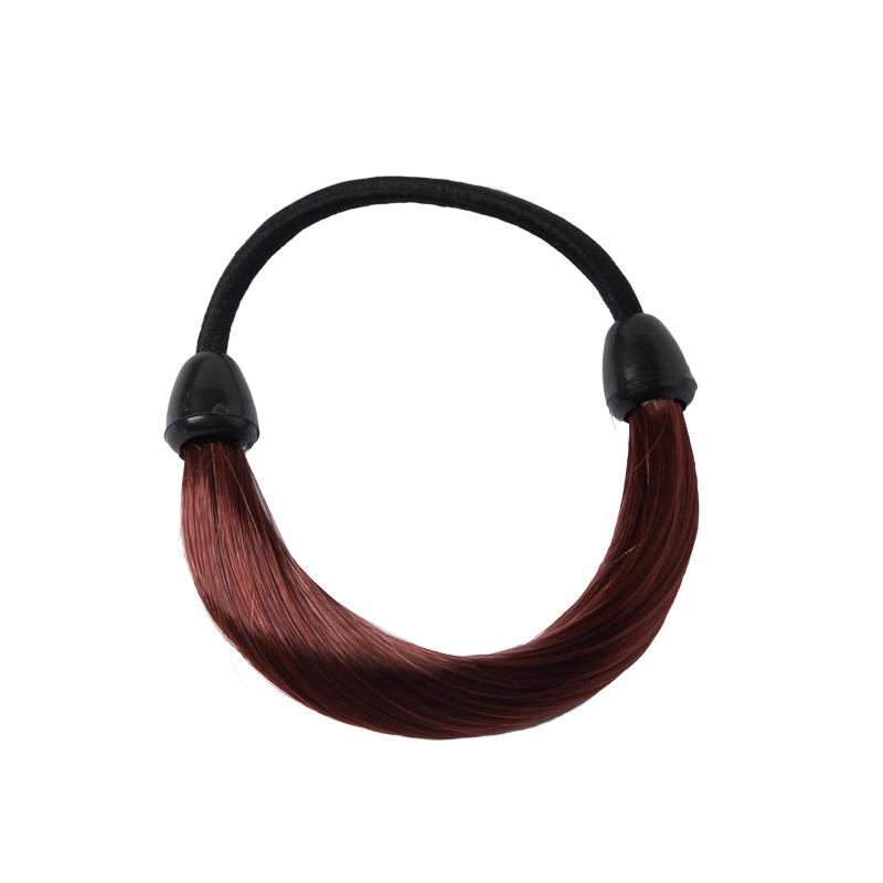 Ponytail Fake Hair Tie Embellishment Headband