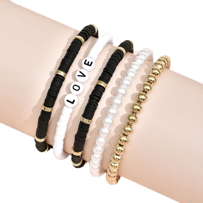 Bohemian Love Colorful Retro Bracelet Set