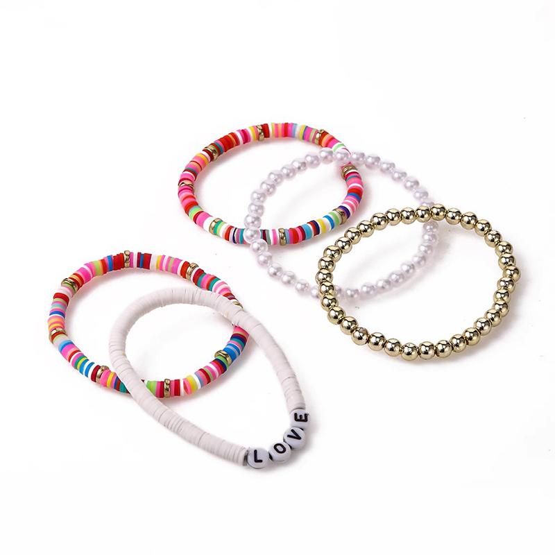 Bohemian Love Colorful Retro Bracelet Set