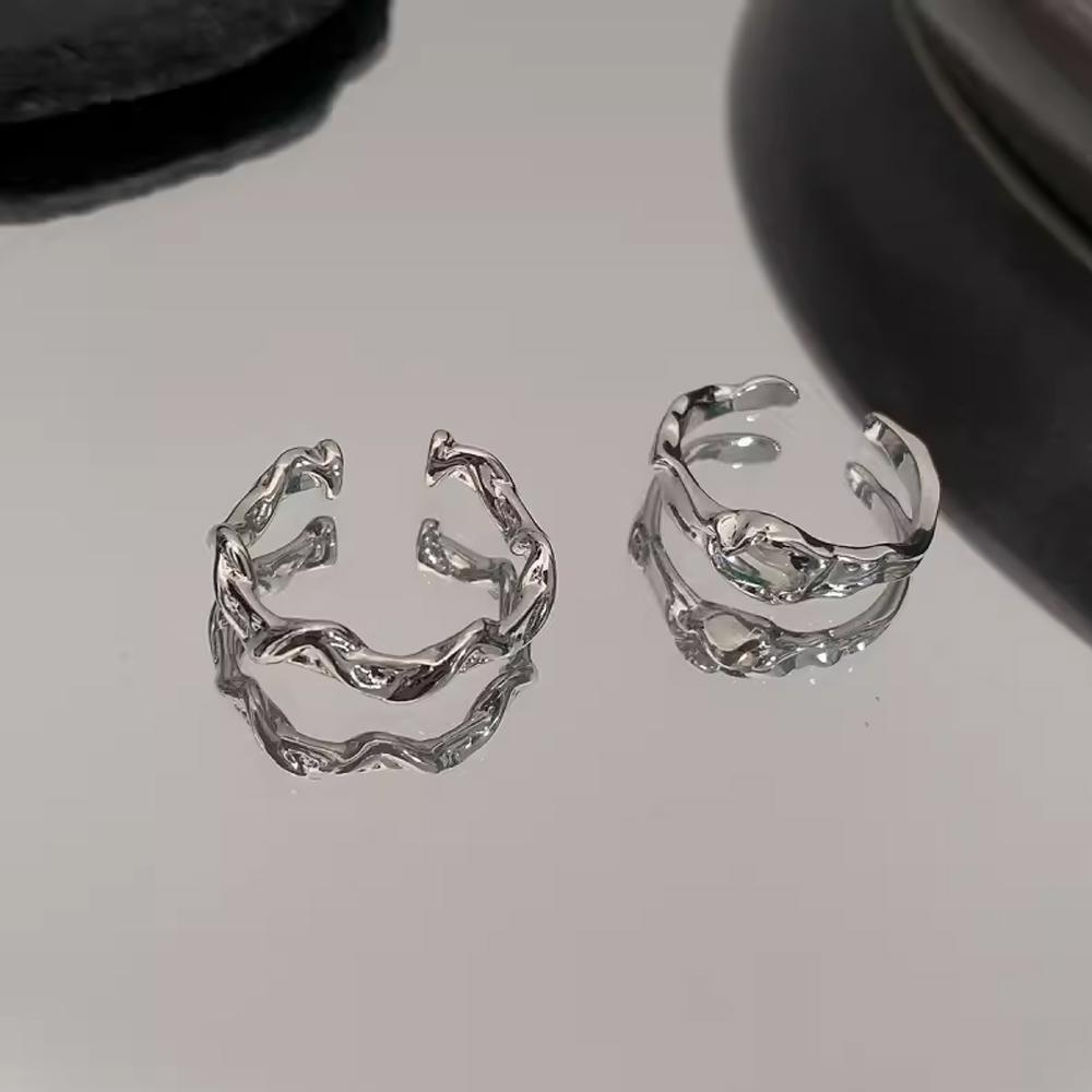 Mystic Crystal Moonstone Open Rings