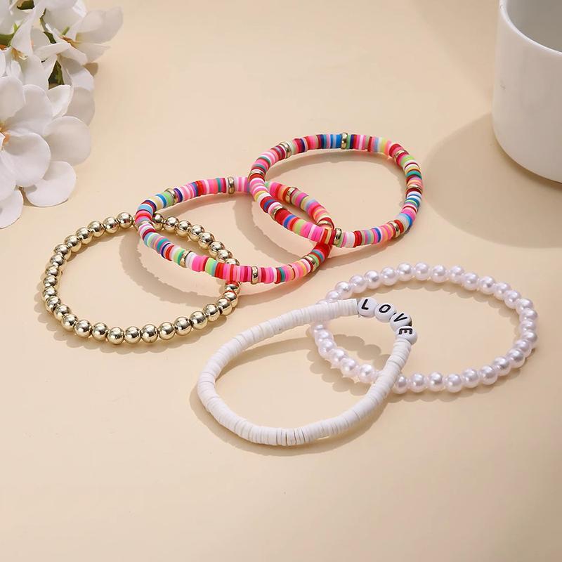 Bohemian Love Colorful Retro Bracelet Set