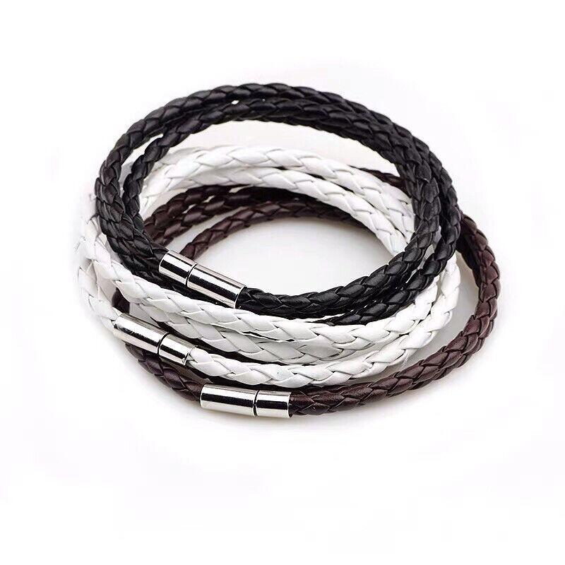 Multicolor Fashion Braided Leather Bracelet