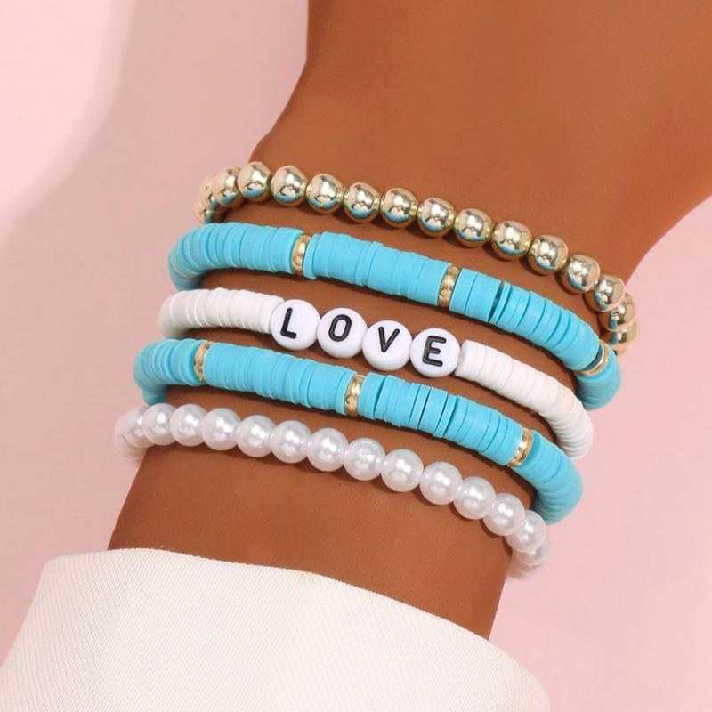 Bohemian Love Colorful Retro Bracelet Set