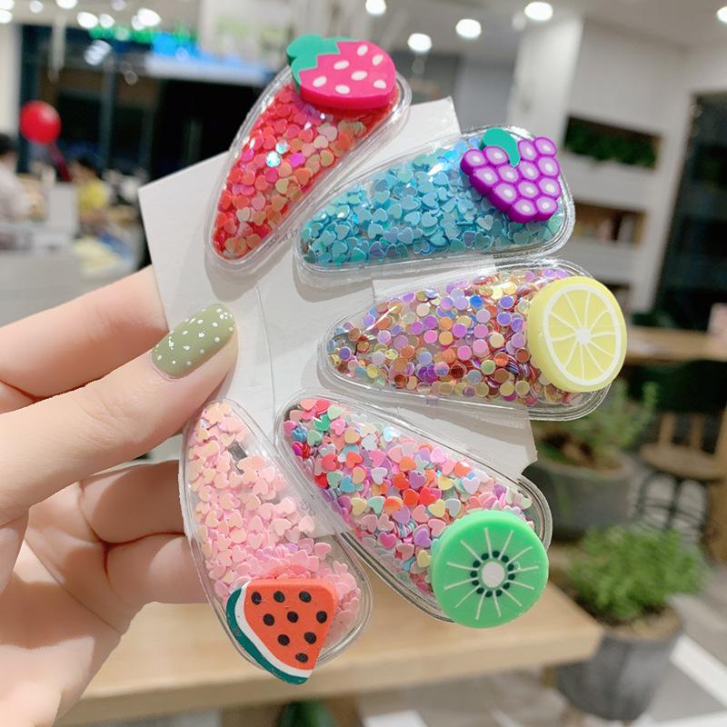 Fruit-Themed Hair Clips
