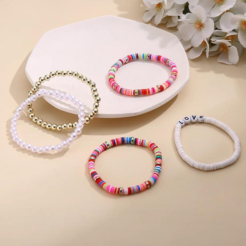 Bohemian Love Colorful Retro Bracelet Set