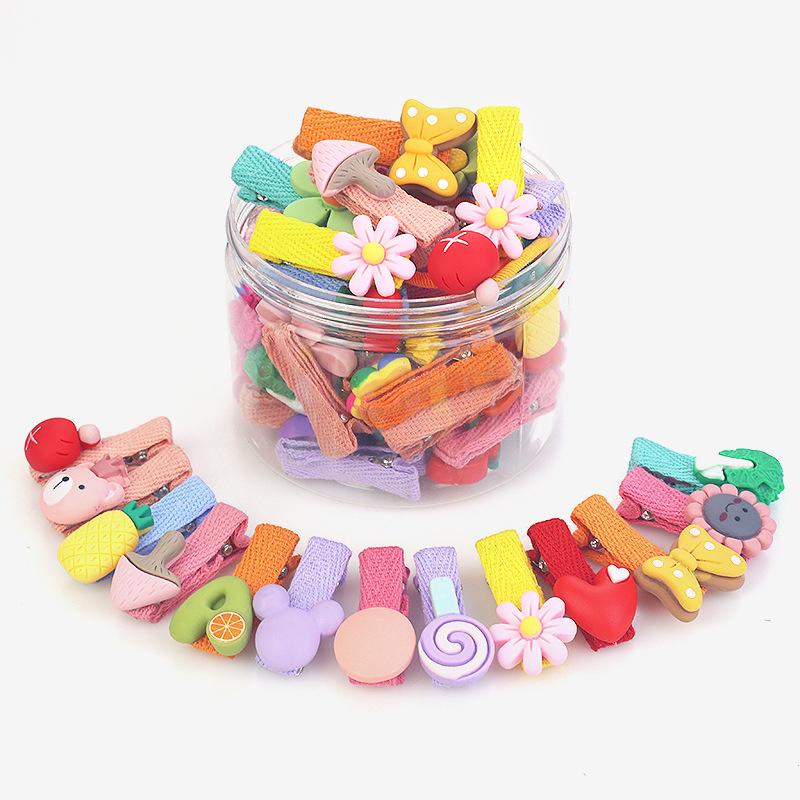 Vibrant Kids' Hair Clip Assortment 26-Piece Set