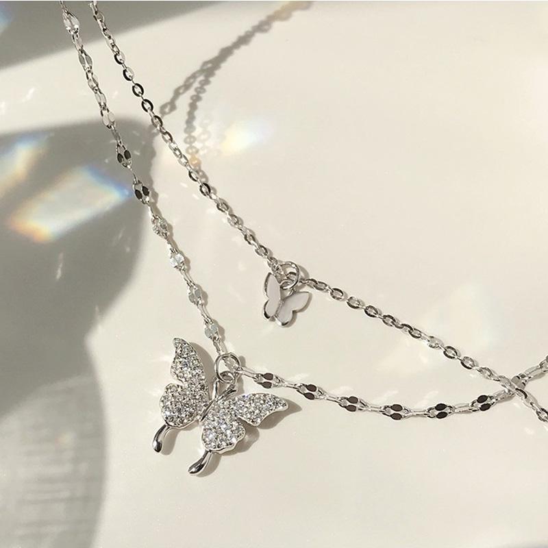 Butterfly Layered Necklace