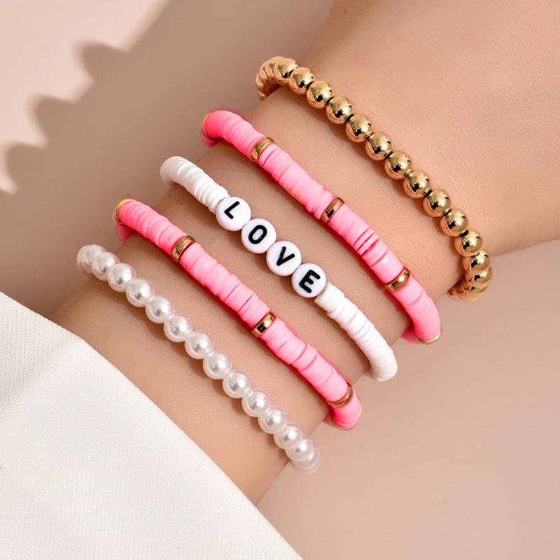 Bohemian Love Colorful Retro Bracelet Set
