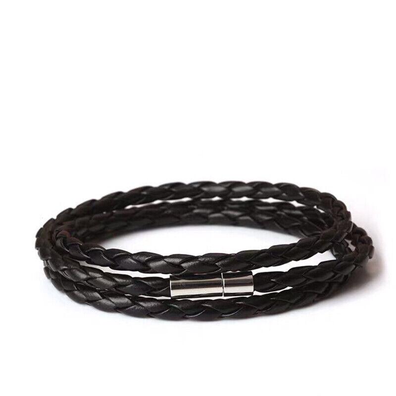 Multicolor Fashion Braided Leather Bracelet