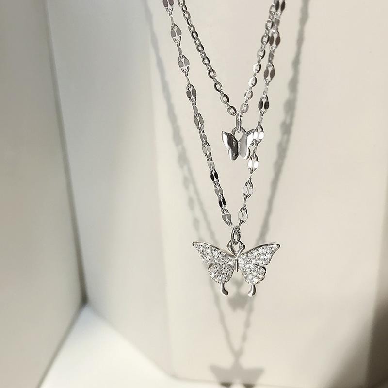 Butterfly Layered Necklace