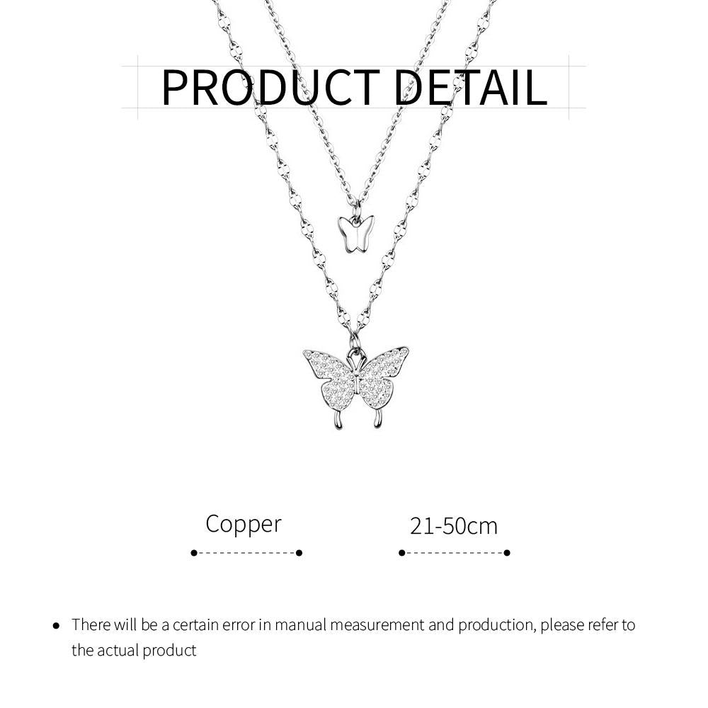 Butterfly Layered Necklace