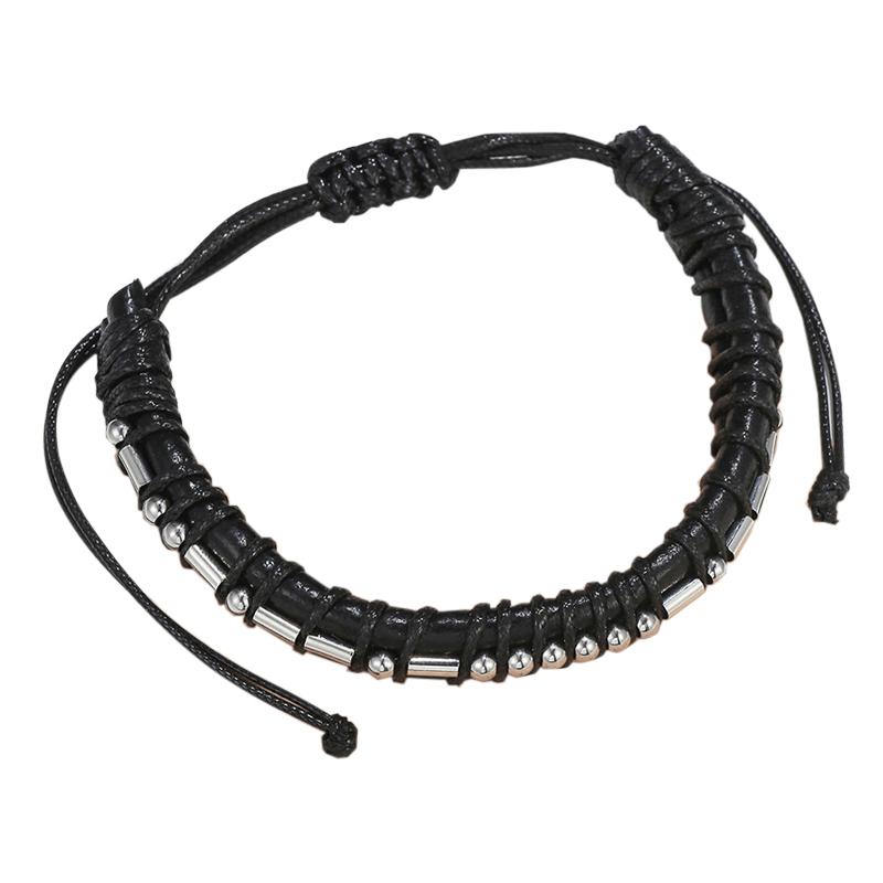 Morse Weave Code Bracelet