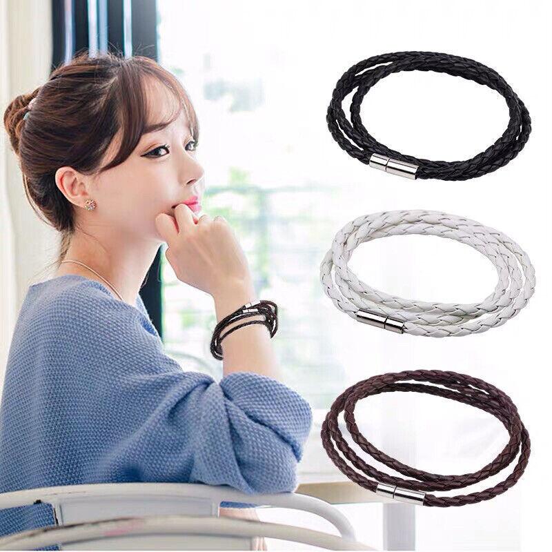 Multicolor Fashion Braided Leather Bracelet
