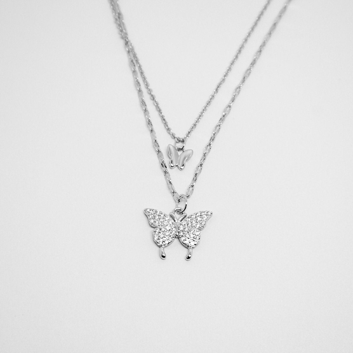 Butterfly Layered Necklace