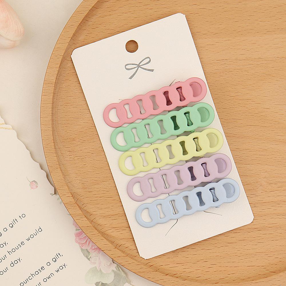 Colorful hair barrettes for girls and women