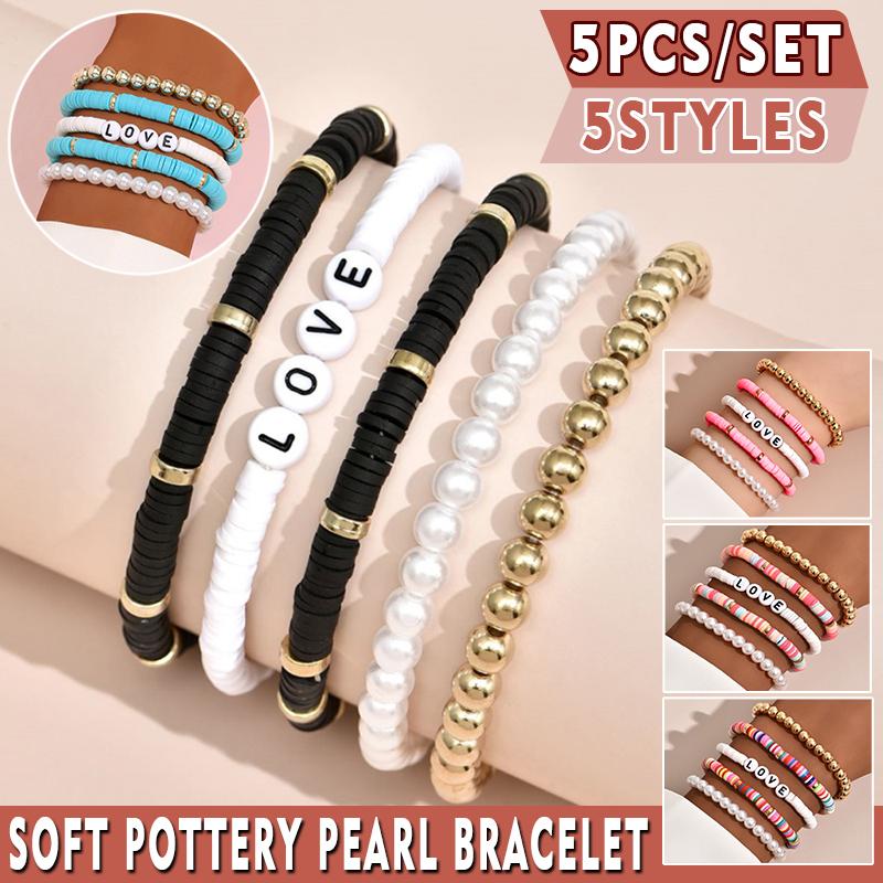 Bohemian Love Colorful Retro Bracelet Set
