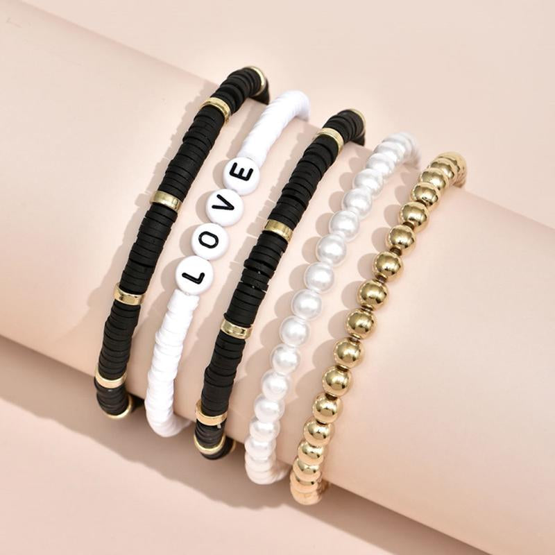 Bohemian Love Colorful Retro Bracelet Set