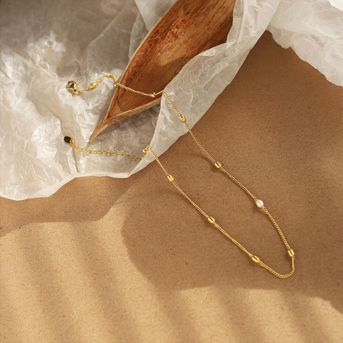 Minimalist Gold Chain Necklace