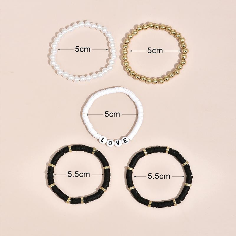 Bohemian Love Colorful Retro Bracelet Set