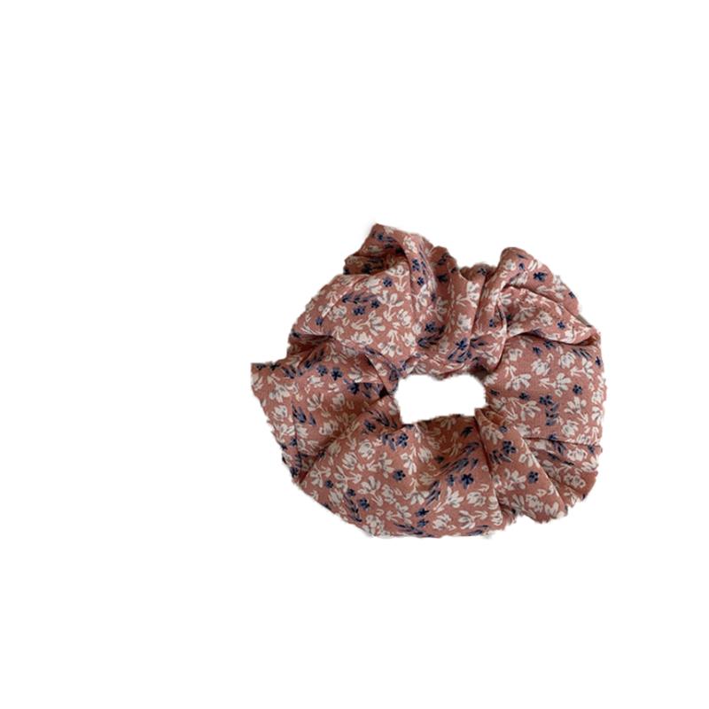 Chiffon Floral Large Scrunchie
