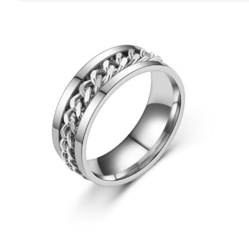 Rotary Shape Electroplate Tri-Color Ring
